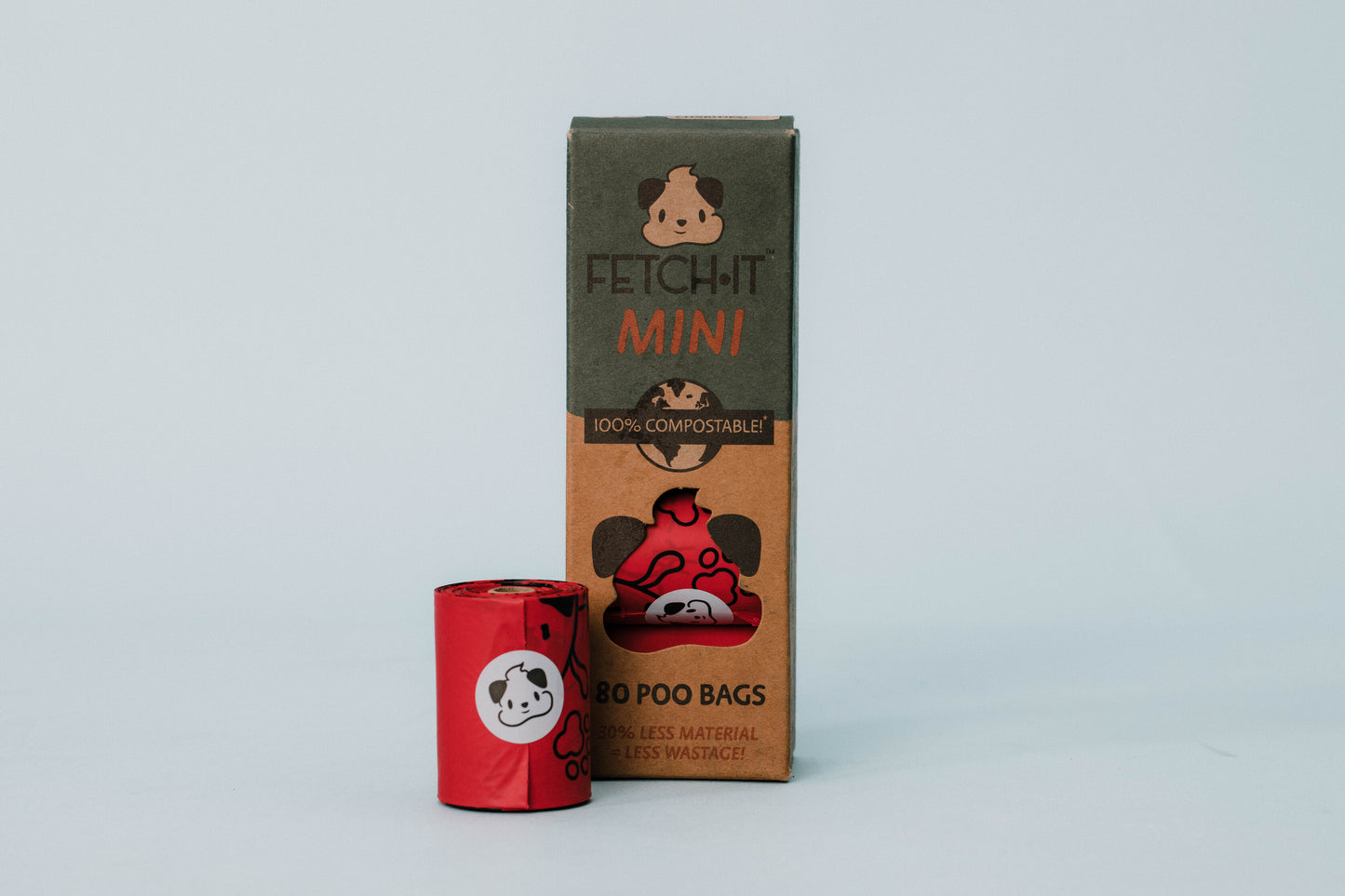 Mini Compostable Poo Bags (80)