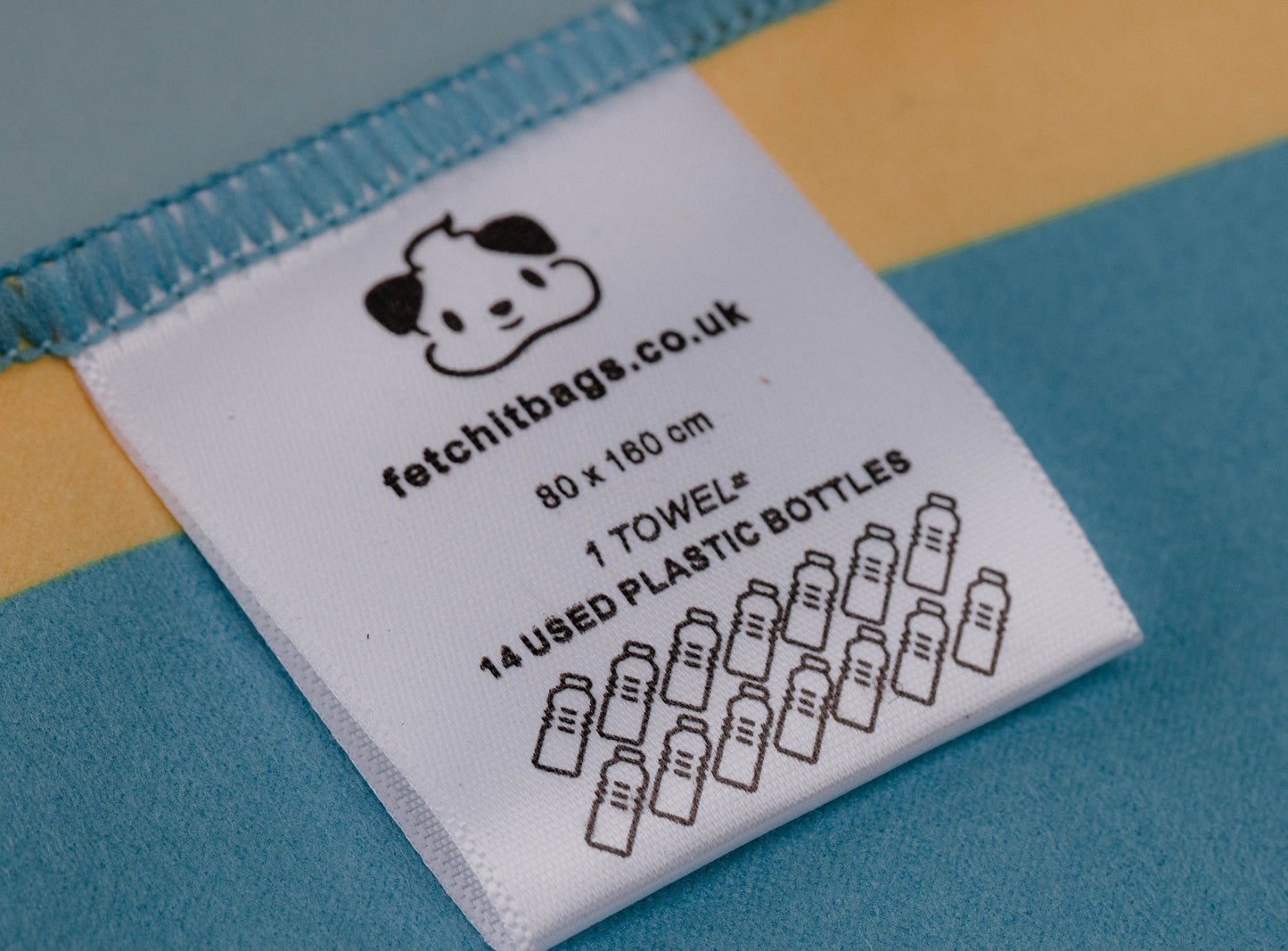 100% Recycled Pet Towel